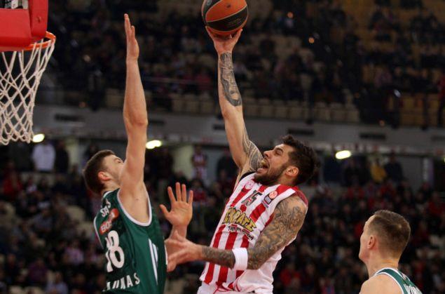 Εύκολη νίκη του Ολυμπιακού επί της Ζαλγκίρις με 74-59