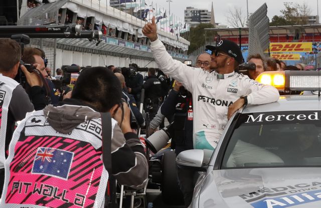 Ο Χάμιλτον την πρώτη pole position της χρονιάς