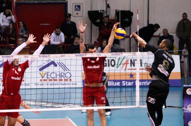 Ο Ολυμπιακός 3-0 σετ τον ΠΑΟΚ σε… πρόγευση ημιτελικών και Κυπέλλου