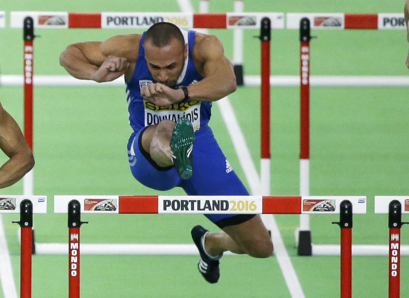 Εκτός τελικού ο Δουβαλίδης στα 60μ. με εμπόδια στο Πόρτλαντ