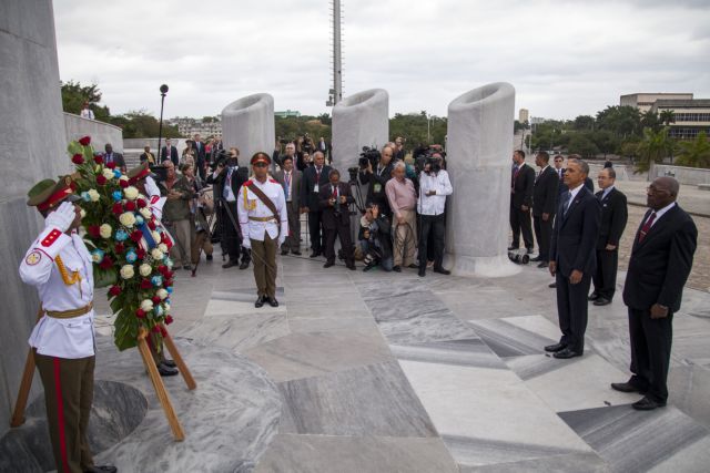 Ο Ομπάμα τίμησε τον ήρωα της κουβανικής ανεξαρτησίας Χοσέ Μαρτί
