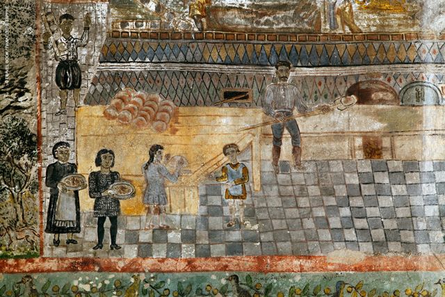 Τοιχογραφία του Θεόφιλου στη Λέσβο καταστρέφεται μέρα με τη μέρα