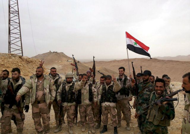 Ο συριακός στρατός προελαύνει στην Παλμύρα