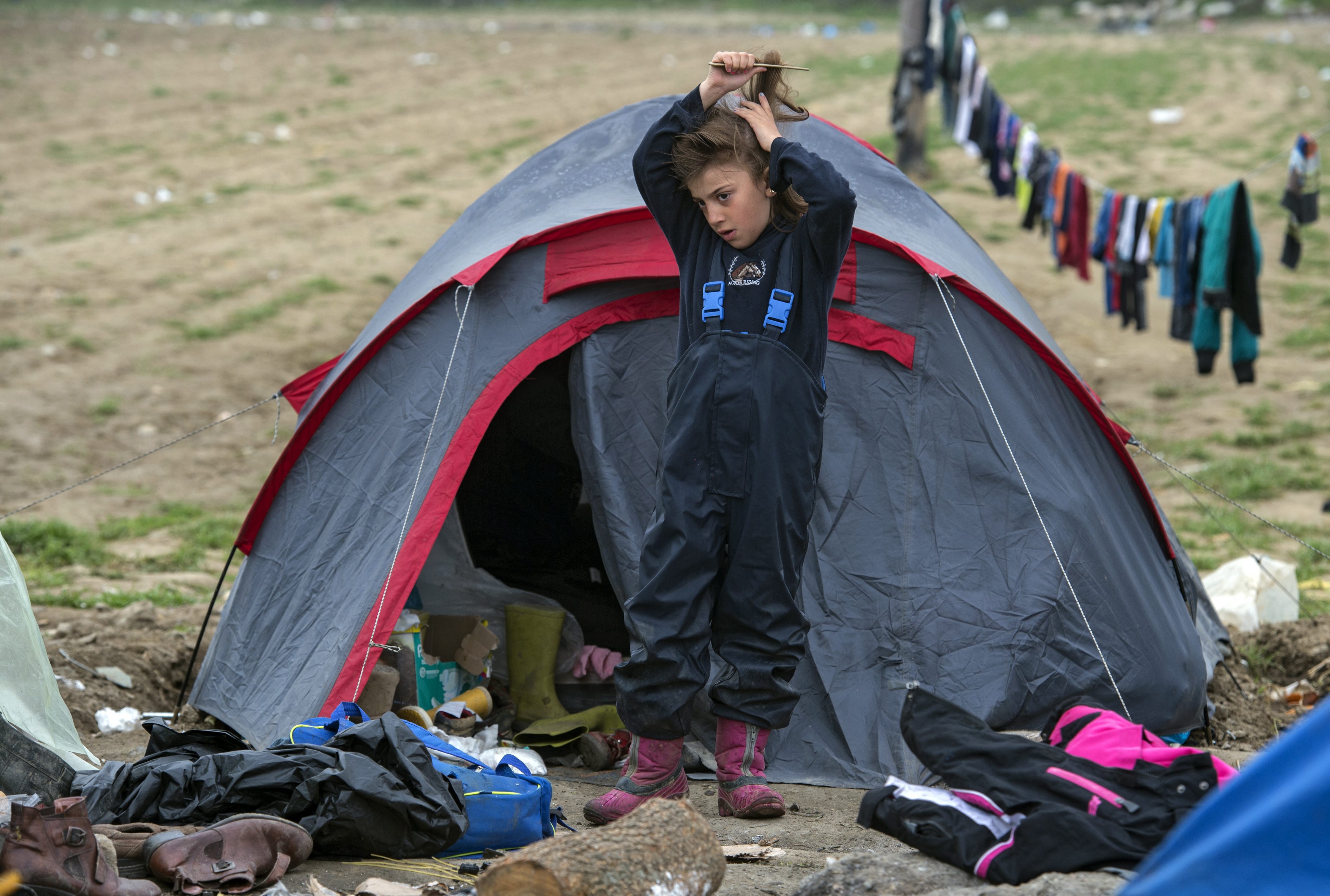 Στάση αναμονής τηρούν οι πρόσφυγες της Ειδομένης, δεν δέχονται μετακίνηση