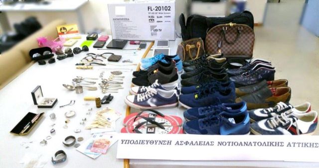 Χειροπέδες σε δύο σπείρες διαρρηκτών στην Αττική