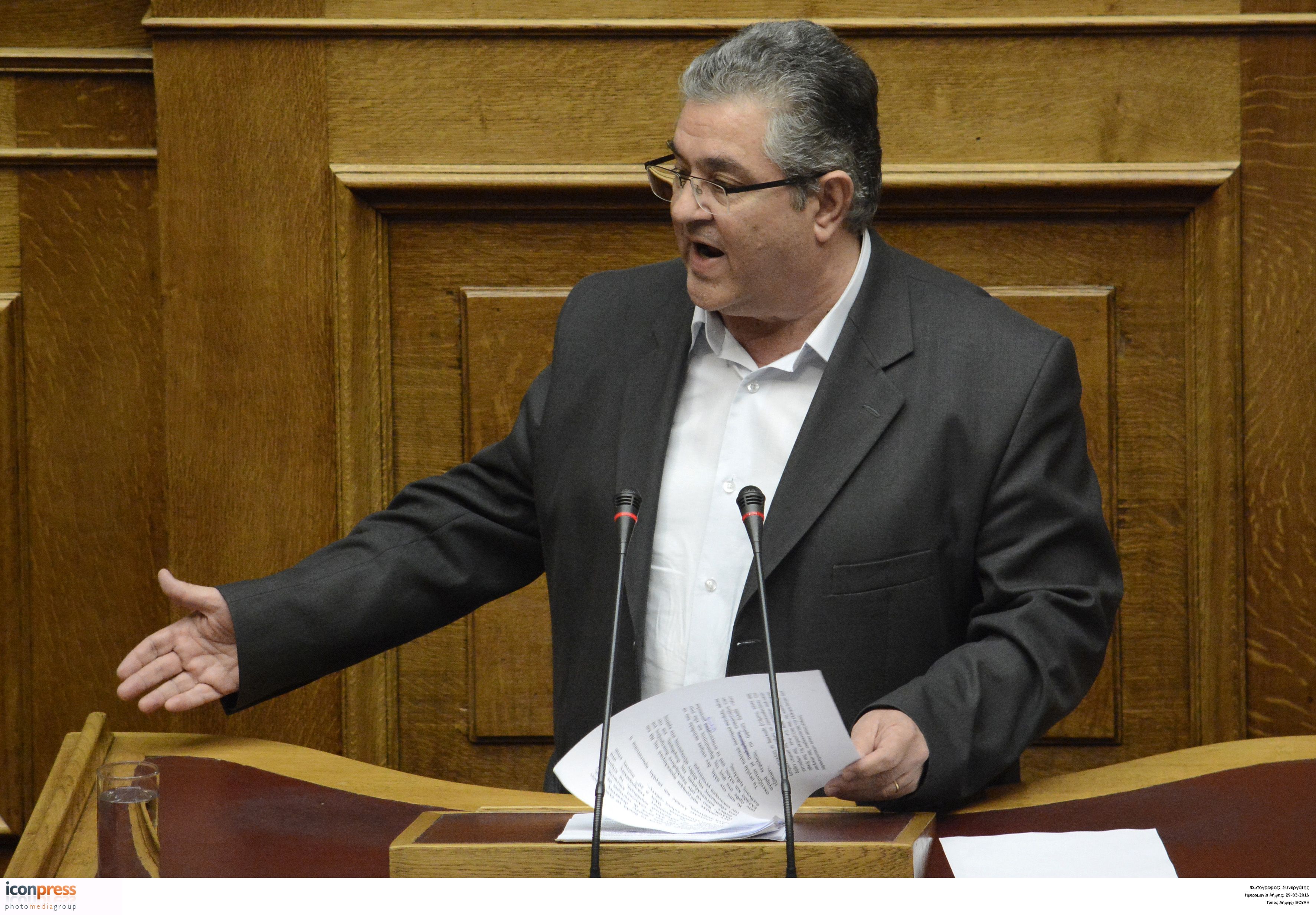 Κουτσούμπας: Όποιος αποδεχεται τον καπιταλισμό, γίνεται μέρος της διαπλοκής