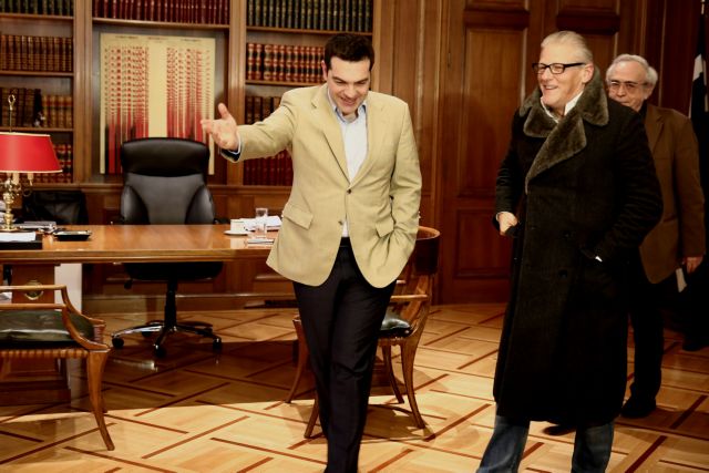 Συνάντηση του Αλ.Τσίπρα με τον Γιαν Φαμπρ