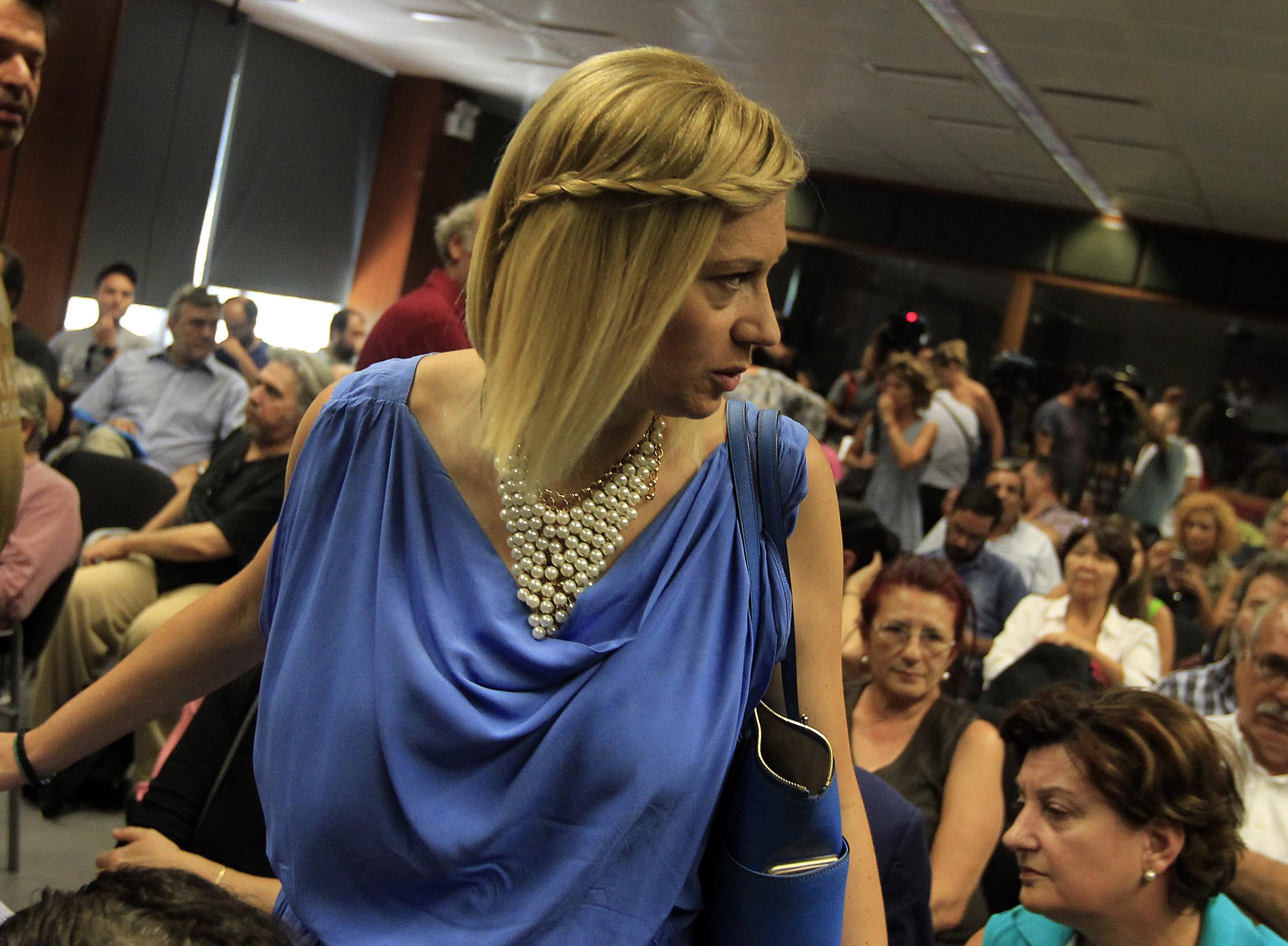 Στην «Πλεύση» της Ζωής Κωνσταντοπούλου η Ραχήλ Μακρή