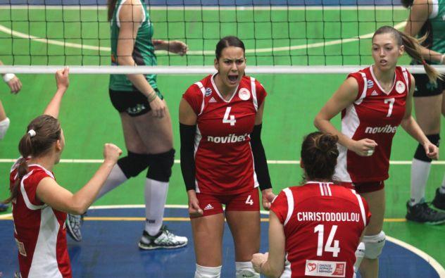 Πρώτο βήμα για τον τίτλο ο Ολυμπιακός, 3-0 τον ΑΟ Θήρας