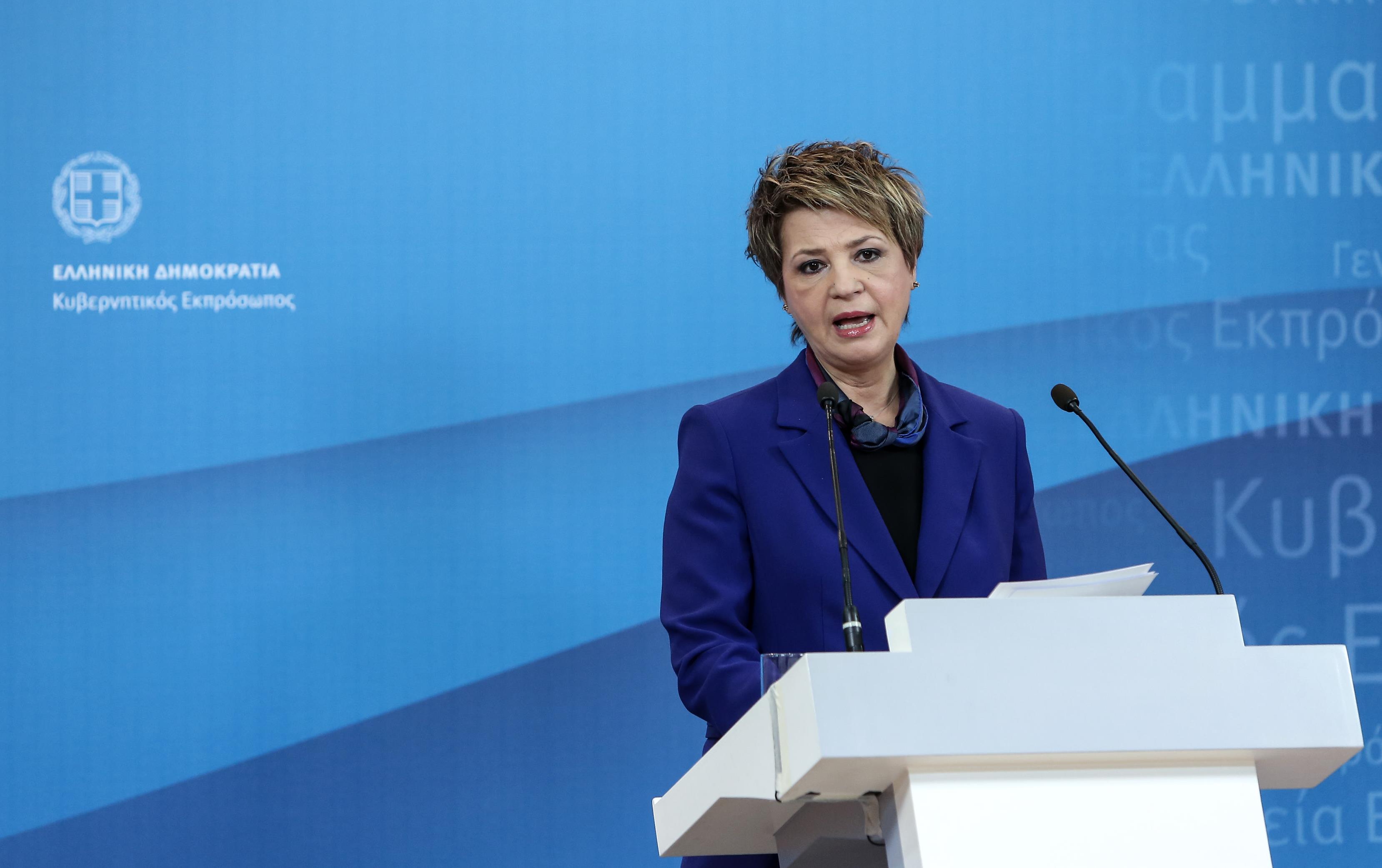 Γεροβασίλη: Τα επιπλέον μέτρα μόνο σε περίπτωση απόκλισης