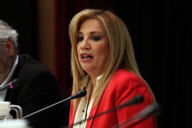 Γεννηματά: Η κυβέρνηση έχει ευθύνη να μην οδηγήσει σε νέο αδιέξοδο