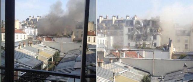 Έκρηξη από γκάζι σε κτίριο στο 6ο διαμέρισμα του Παρισιού