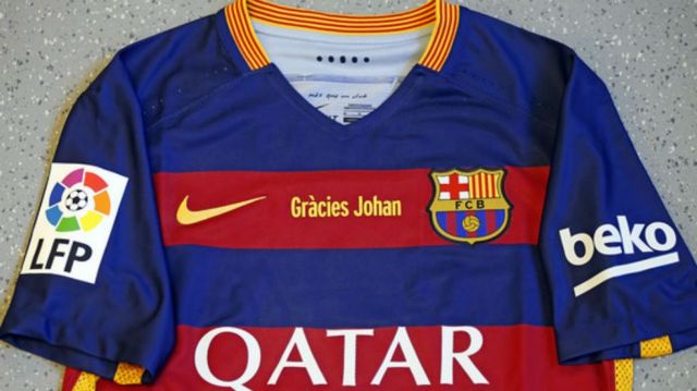 Φανέλες στη μνήμη του Κρόιφ η «Μπάρτσα» στο «Clasico»