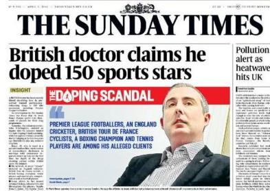 Sunday Times: «Σκάνδαλο με ντοπαρισμένους παίκτες της Λέστερ, Τσέλσι και Αρσεναλ»