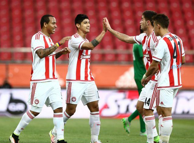 «Περίπατος» του Ολυμπιακού με 4άρα στο άδειο Καραϊσκάκη