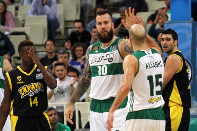 Δύσκολη νίκη του Παναθηναϊκού επί της ΑΕΚ με 78-71