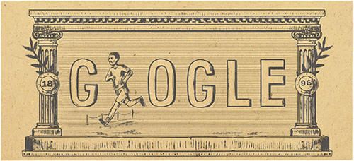 Με doodle τιμά την 120ή επέτειο των Ολυμπιακών Αγώνων η Google