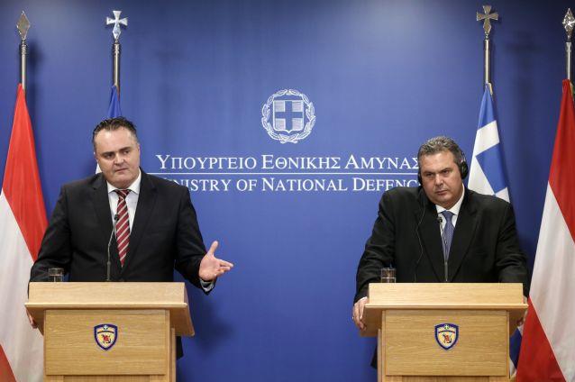 Π.Καμμένος: Άρση της «παρεξήγησης» μεταξύ Ελλάδας και Αυστρίας