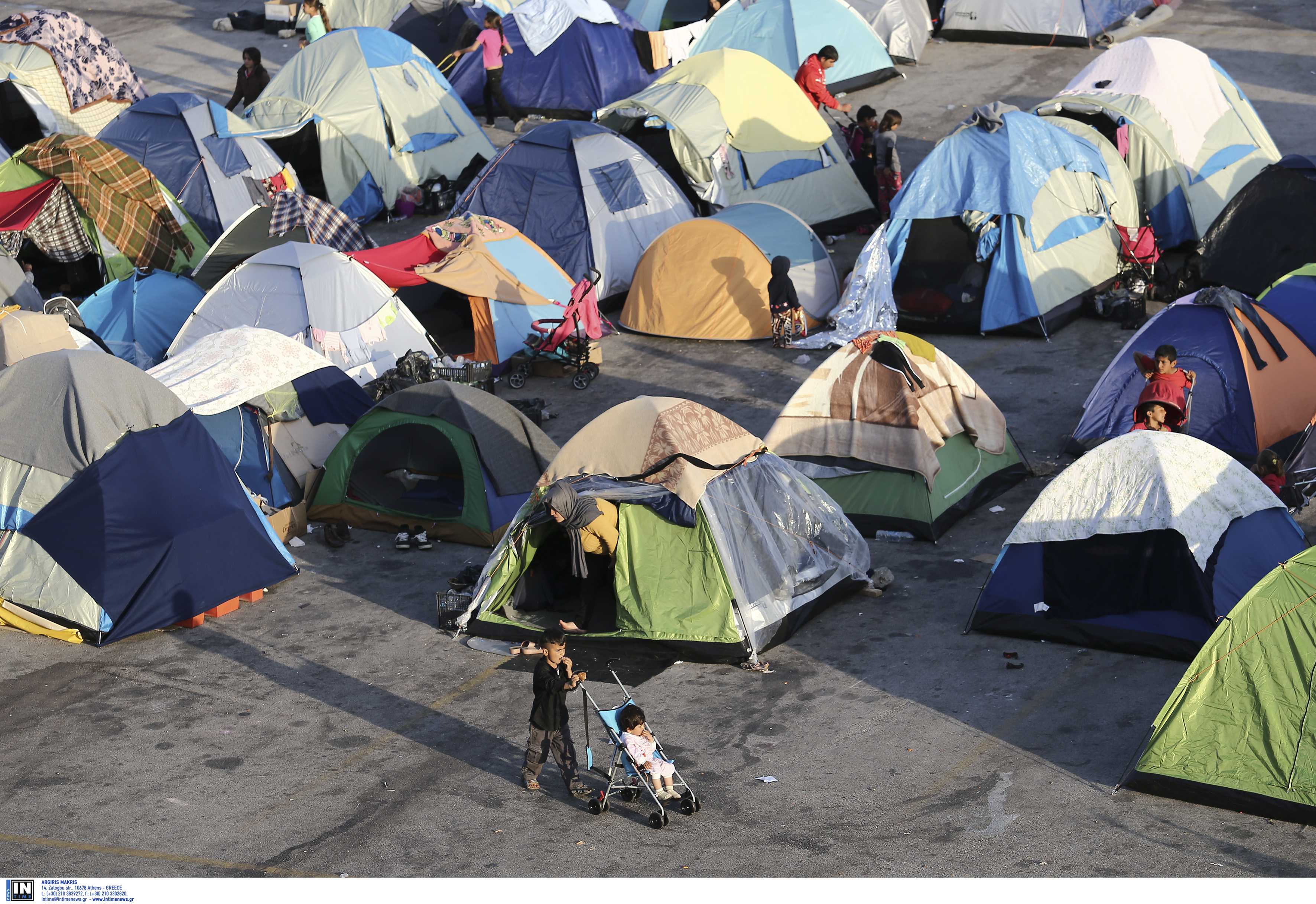 Επίσκεψη εκπροσώπου του ECDC σε προσφυγικούς καταυλισμούς