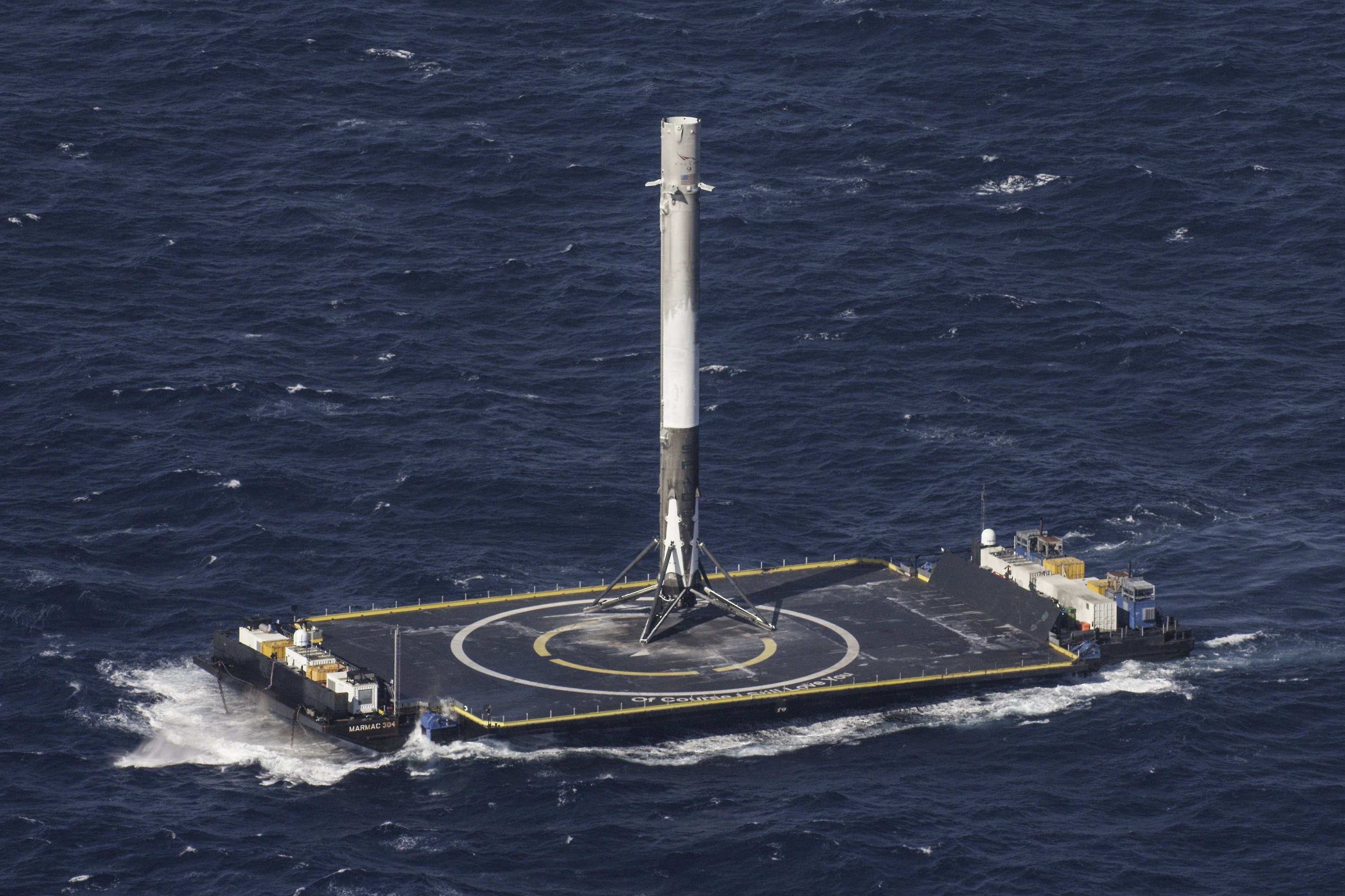 Ιστορική πρωτιά για την SpaceX με προσνήωση πυραύλου