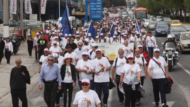 Στο Σύνταγμα έφτασε η πορεία «Πάτρα-Αθήνα για την ανεργία»