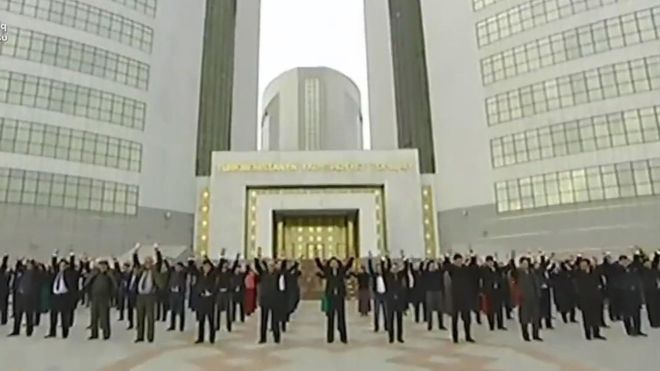 Στο Τουρκμενιστάν το έχουν ρίξει στη γυμναστική με εντολή προέδρου