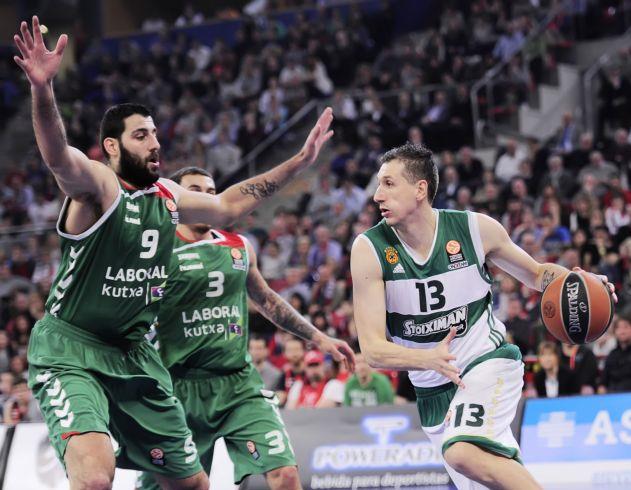 «Πράσινη» ήττα στην παράταση, χάθηκε το «break» στη Βιτόρια