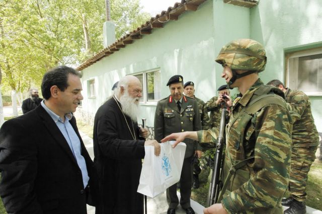 Ιερώνυμος: Η «Αποστολή» θα συνεχίσει να στηρίζει τους ακρίτες