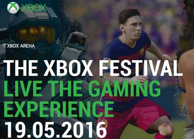 Xbox Arena Festival από τη Microsoft Ελλάς στον Ταύρο στις 19 Μαΐου 2016