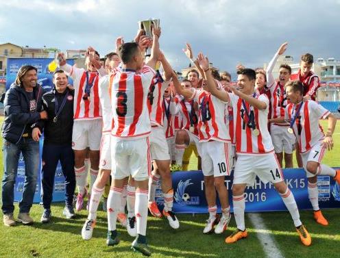 Πρωταθλητής και στην Κ-15 ο Ολυμπιακός, 2-0 τον ΠΑΟΚ