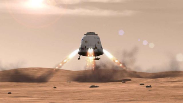 H SpaceX θέλει να αναχωρήσει για Άρη το 2018