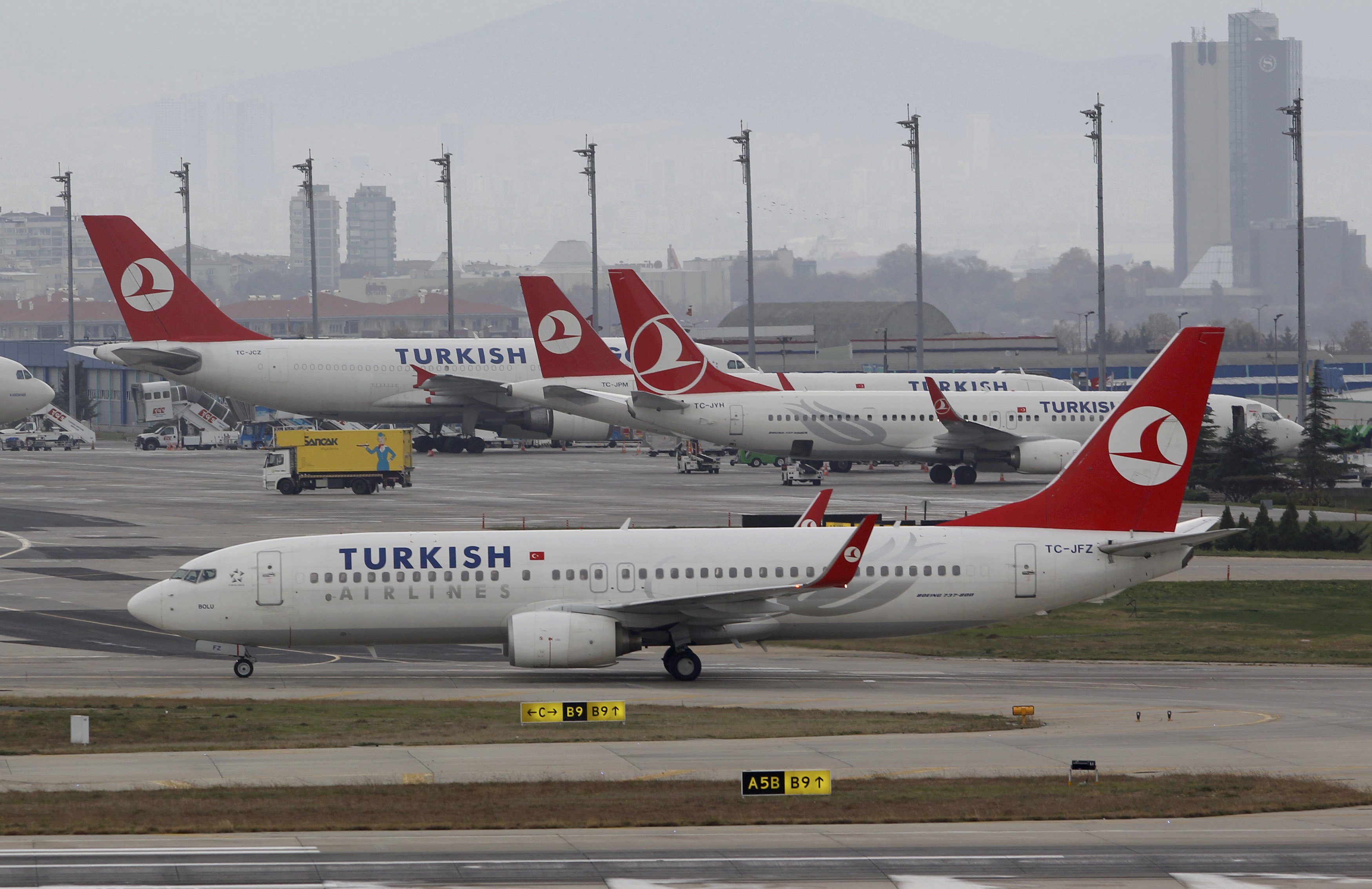 Φάρσα τα περί βόμβας σε αεροσκάφος της Turkish Airlines
