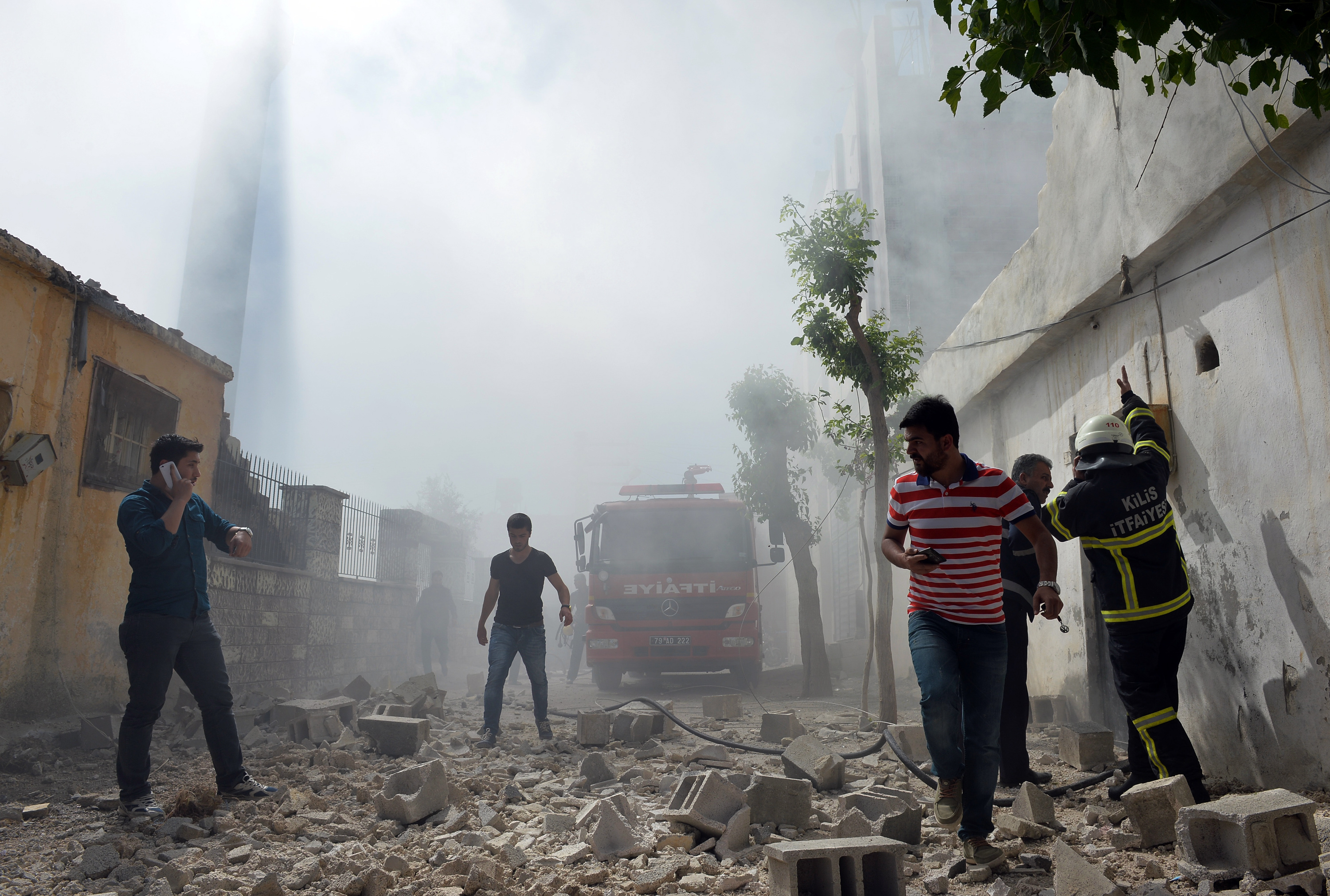 Ρουκέτες στο τουρκικό Κιλίς από την συριακή πλευρά, δύο τραυματίες