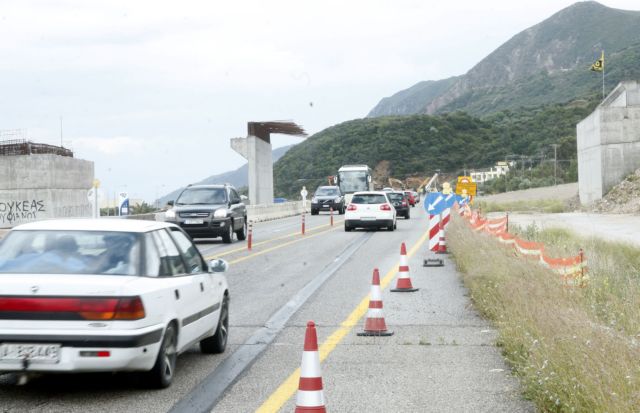 Κλείνει για μία ώρα η Αθηνών-Πατρών, στο ύψος της Ακράτας