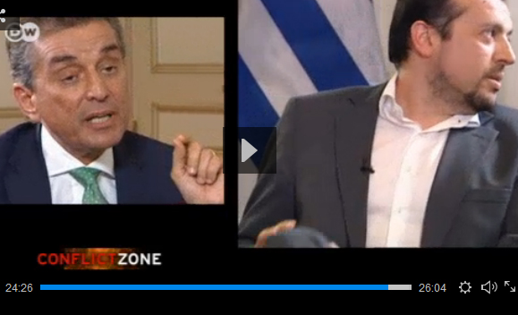 Ο εκνευρισμός του Ν.Παππά σε συνέντευξη στην DW