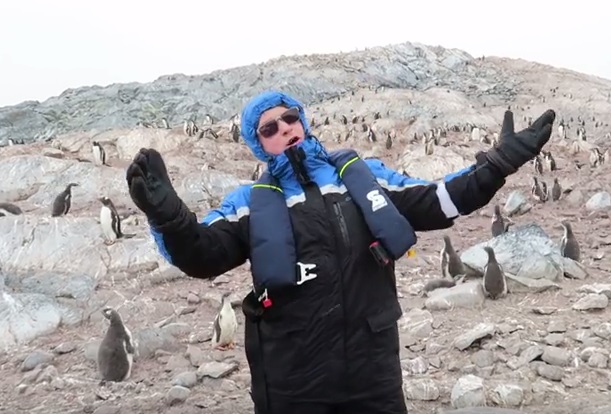 Τενόρος στην Ανταρκτική: Να πώς θα τρελάνετε τους πιγκουίνους