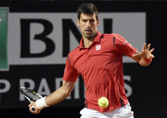 Στον τελικό του τουρνουά της Ρώμης ο Τζόκοβιτς