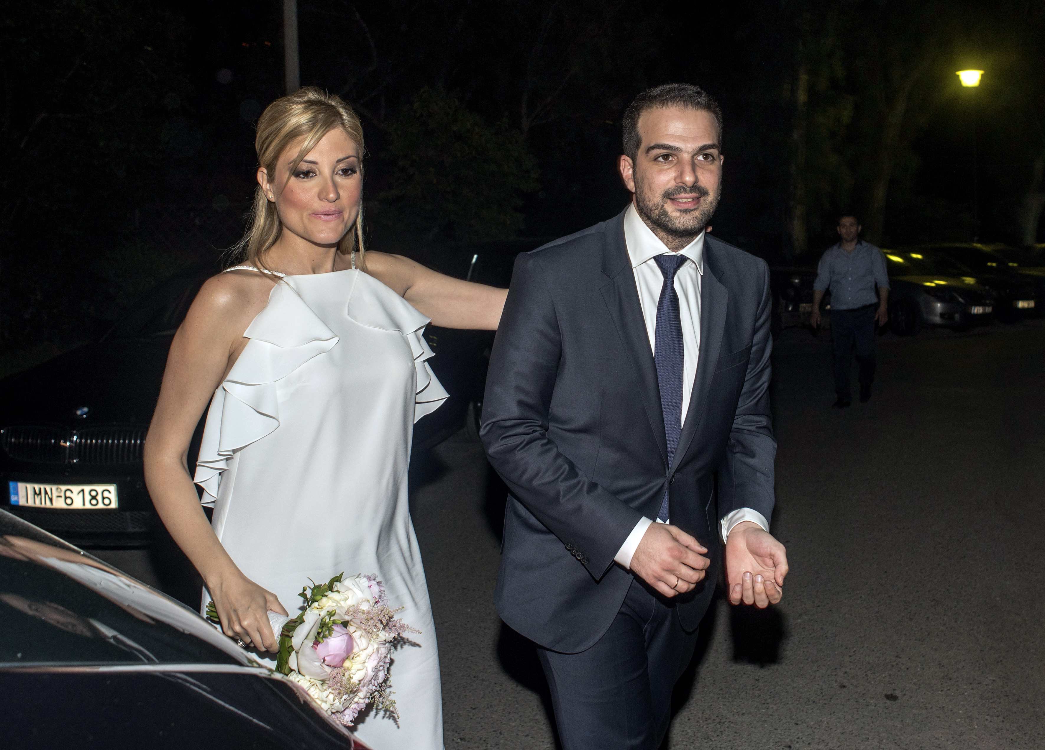 Παντρεύτηκαν Ράνια Τζίμα και Γαβριήλ Σακελλαρίδης