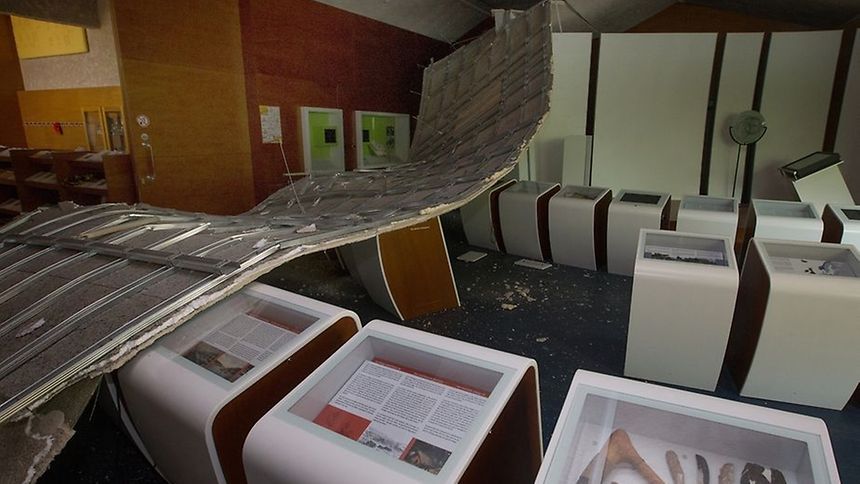 Κατέρρευσε η οροφή του μουσείου Σένγκεν, αλλά «δεν είναι κακός οιωνός»