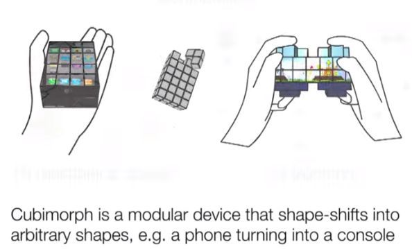 Αυτοσυναρμολογούμενα smartphone από κύβους παρουσιάζει ομάδα ερευνητών