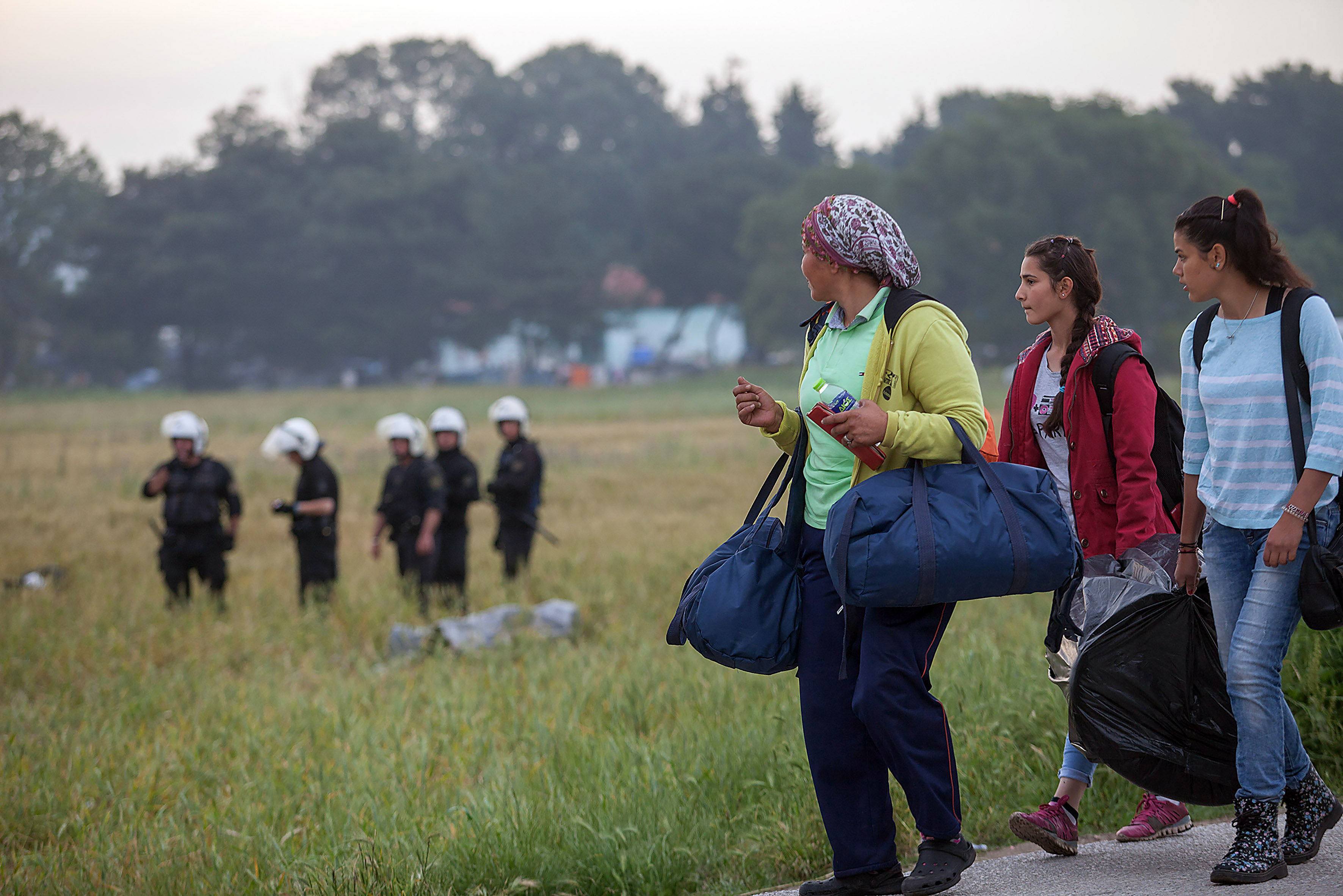 Ομαλά εξελίχθηκε η πρώτη ημέρα εκκένωσης της Ειδομένης