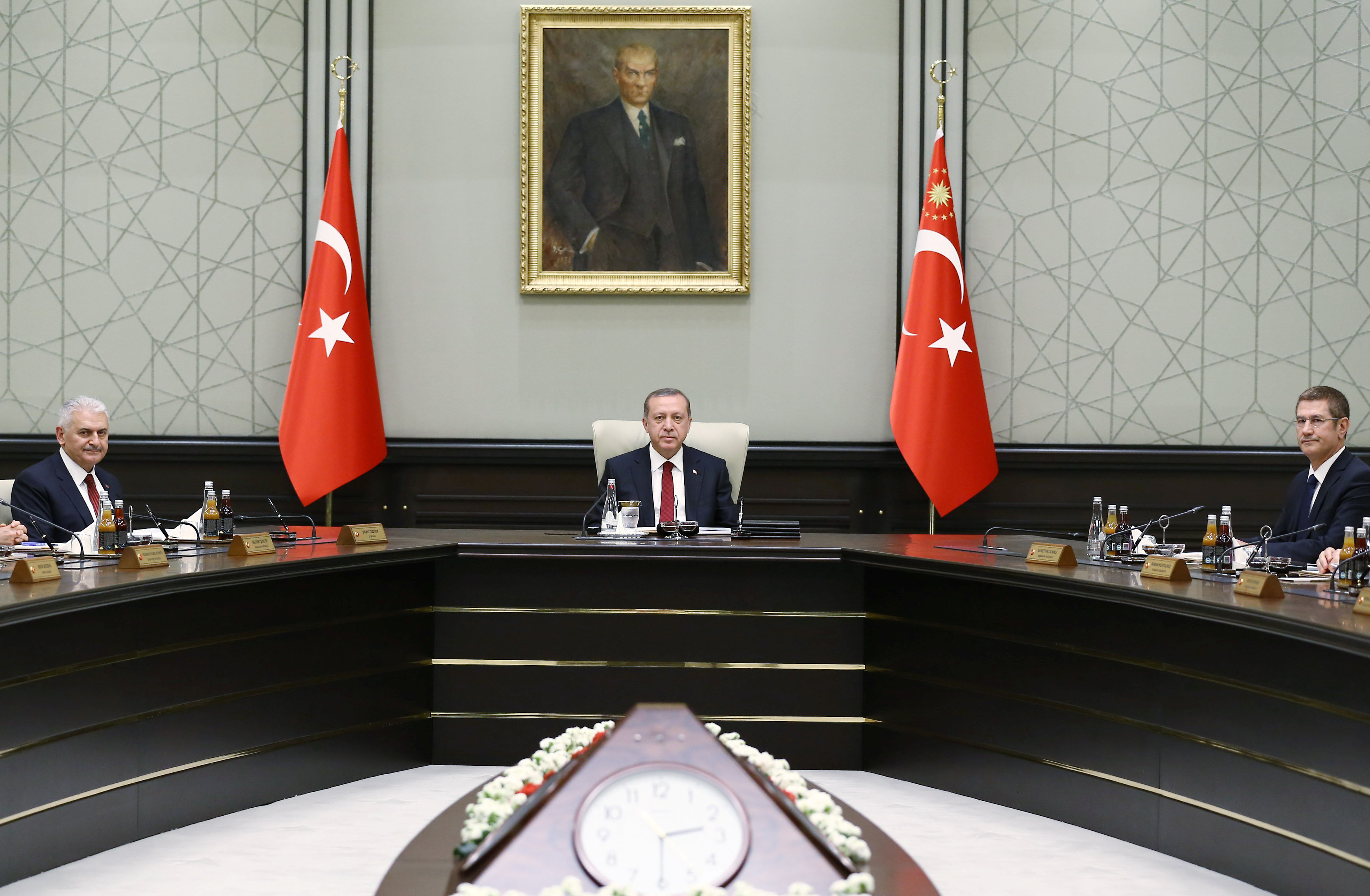 Στο «σαράι» του Ερντογάν η πρώτη συνεδρίαση της νέας κυβέρνησης