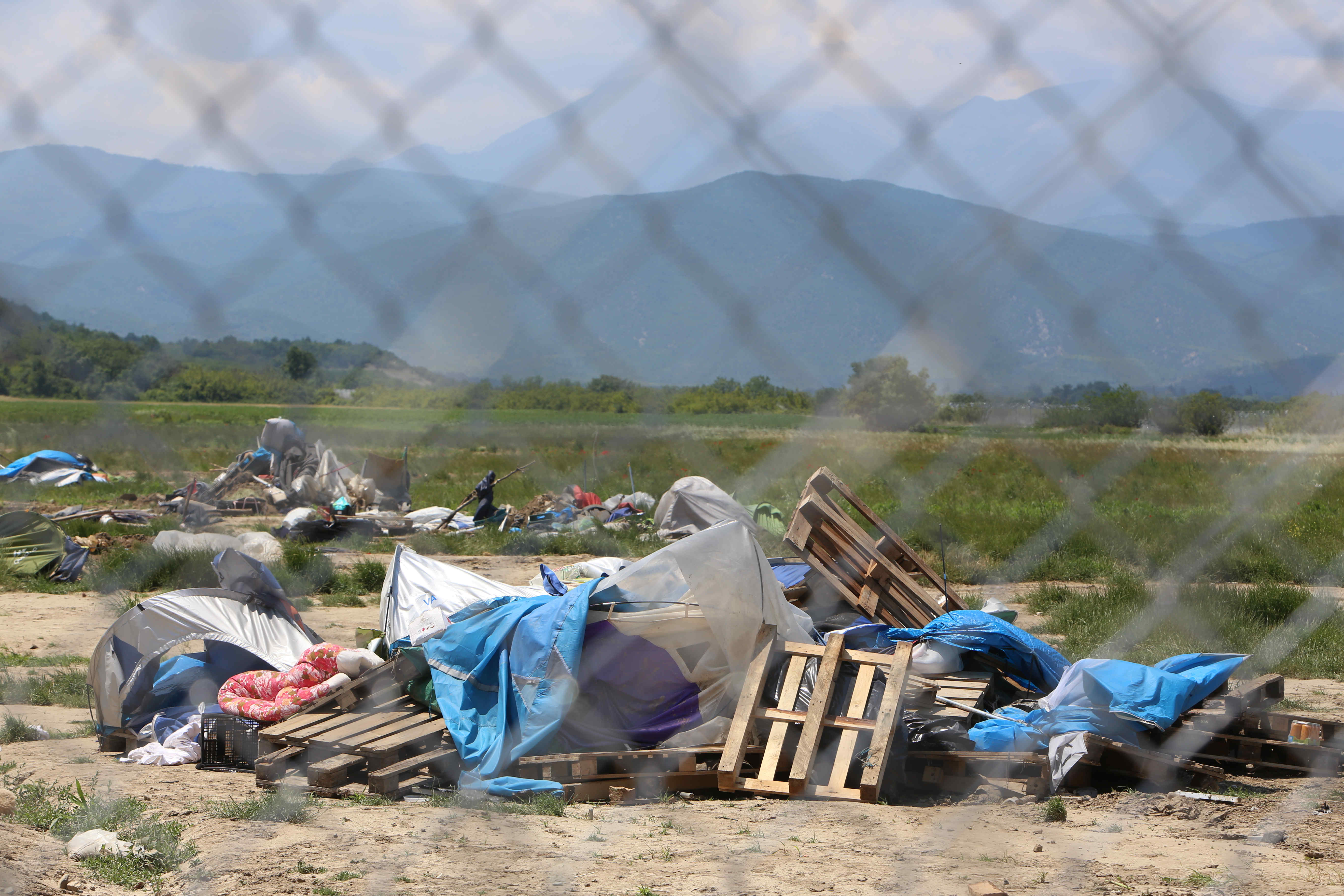 Aδειασε ο καταυλισμός προσφύγων στην Ειδομένη
