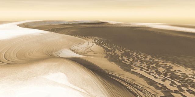 Ο Άρης έχει τις δικές του εποχές των παγετώνων