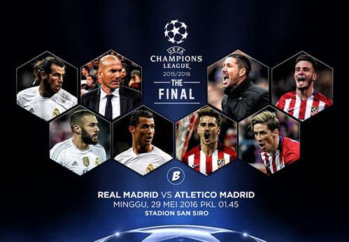 Ρεάλ και Ατλέτικο (21:45) στον τελικό του Champions League