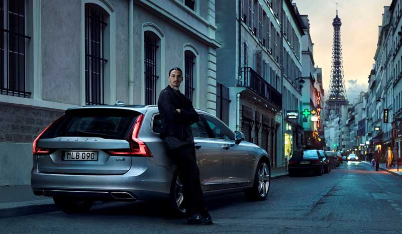 Νέα καμπάνια της Volvo με τον Zlatan Ibrahimovic για τα S90 και V90