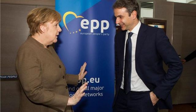 Μητσοτάκης προς Μέρκελ: Ανάγκη μείωσης δαπανών και φόρων