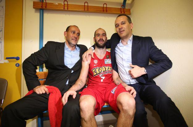 Συνάντηση του Σπανούλη με τους Αγγελόπουλους