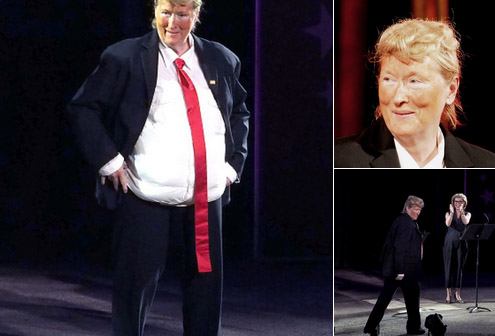 Όταν η Μέριλ Στριπ μεταμορφώθηκε σε Ντόναλντ Τραμπ