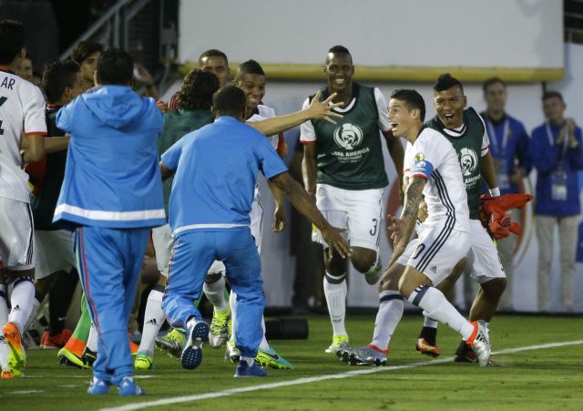 Η Κολομβία πήρε το εισιτήριο για την επόμενη φάση, τεσσάρα από τις ΗΠΑ